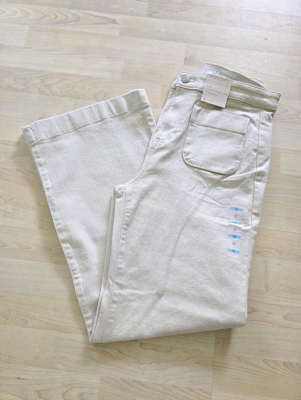 Lauren Conrad Super High Rise Trousers Size 12 NWT